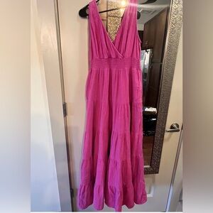 Women's Tiered Maxi A-Line Dress - Universal
Thread™ - Size: M - Color: Orchid